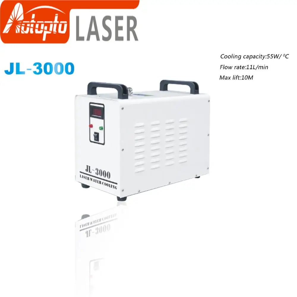 JL-3000 Industry Air Water Chiller for CO2 Laser Engraving Cutting Machine Cooling 80W Laser Tube