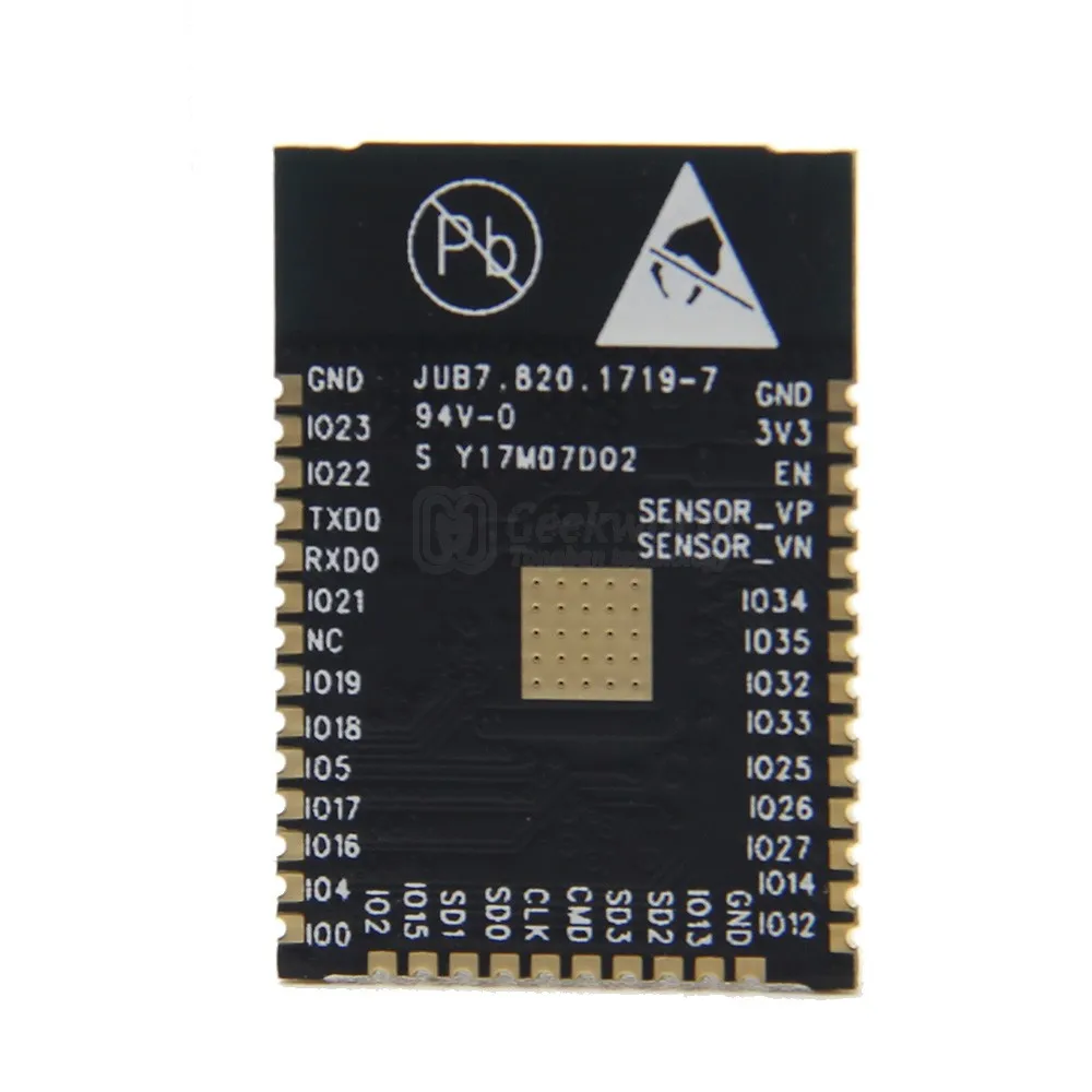 ESP32 ESP-WROOM-32 WiFi+ Bluetooth низкое энергопотребление MCU двухъядерный процессор ESP32 модуль ESP-32(5 шт./лот