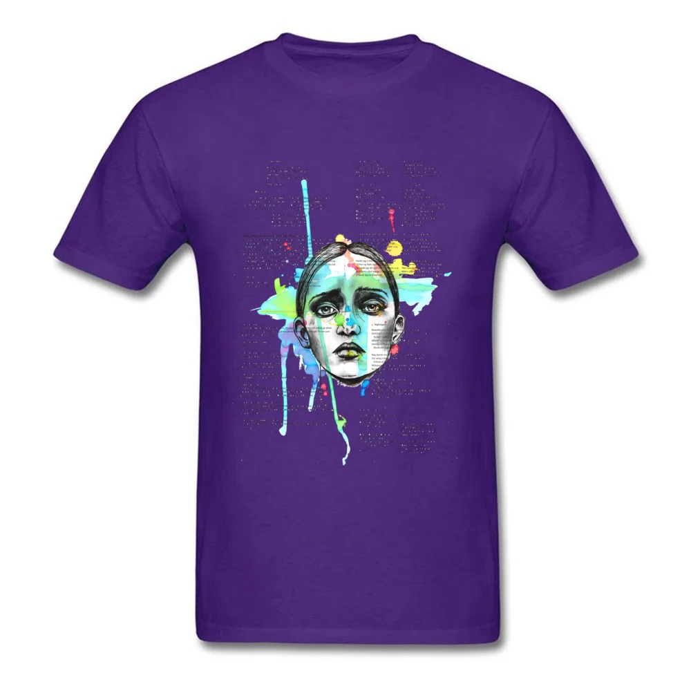 100% Cotton Mens Short Sleeve Fairhaven Lost Soul T-Shirt Printed Tops T Shirt Latest Gift O Neck Tops T Shirt Fairhaven Lost Soul purple