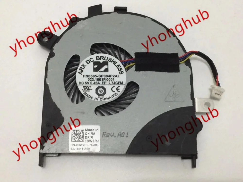 ARX FN0565 SP084P2AL охлаждающий вентилятор для ноутбука постоянного тока 5 В а 4
