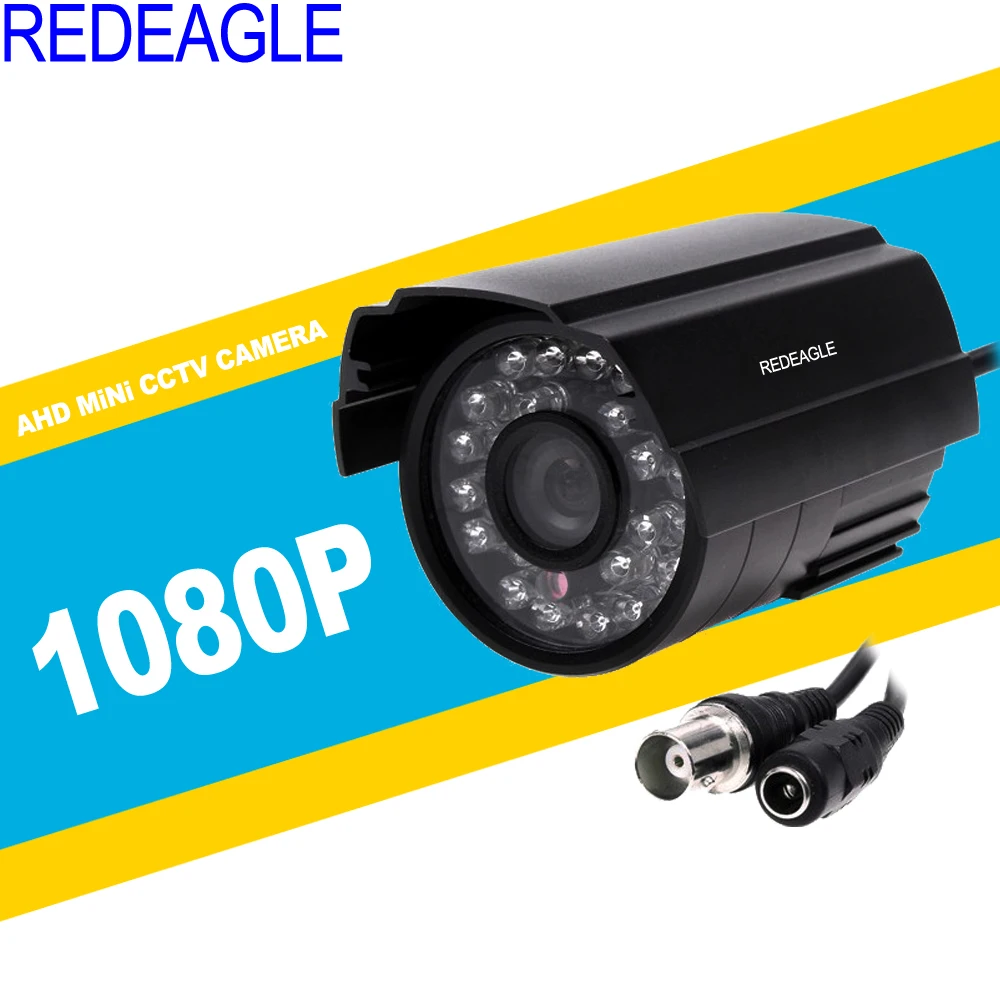 REDEAGLE мини AHD камера 1080P 720P видеонаблюдения ИК Ночное Видение наружная внутренняя