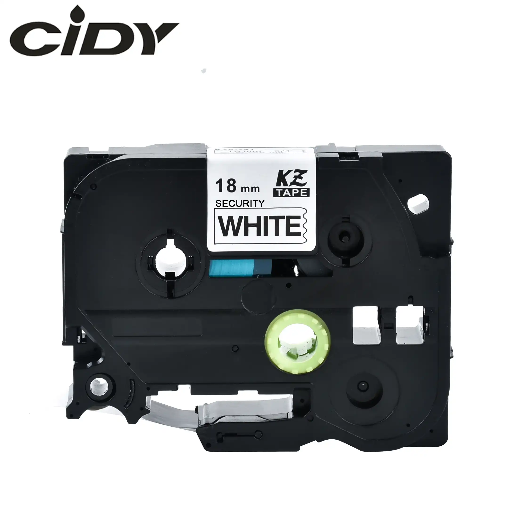 TZ-SE4 TZe-SE4 Black on White Security P-Touch Label Tape Compatible Brother tz