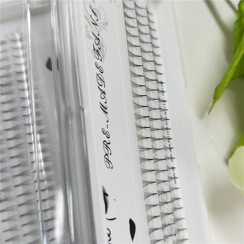 3Tray/Lot handmade luxury Lash Premade Volume Lash Fans 5D Volume Fans