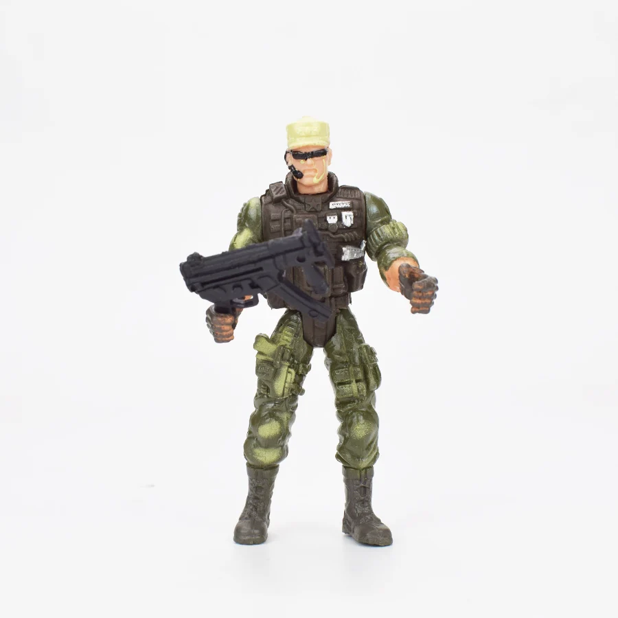 6 шт./партия, военные солдатики, модель игрушки для мальчиков, пластиковая фигурка, солдатик, моделирующие игрушки для детей, развивающие игрушки