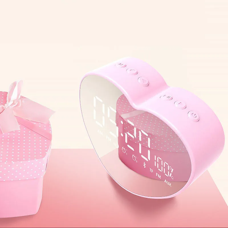 Bedside Mute Cute Children Cartoon Multi function Electronic Girl