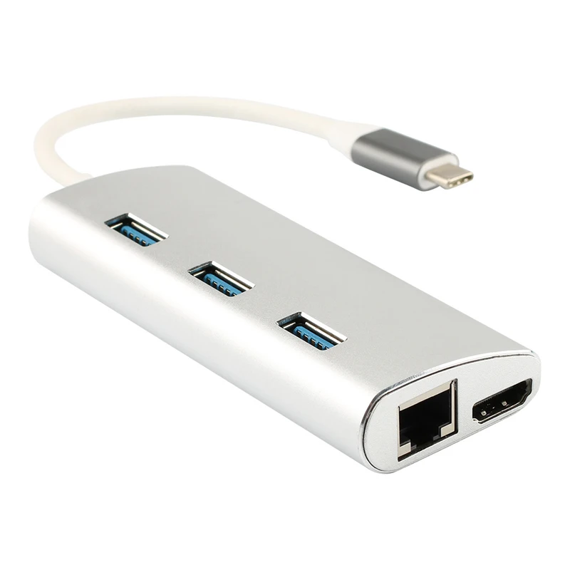 

New Hot Type C Hub USB C Adapter Devices PC Docking Station Power Delivery HDMI PD Charging