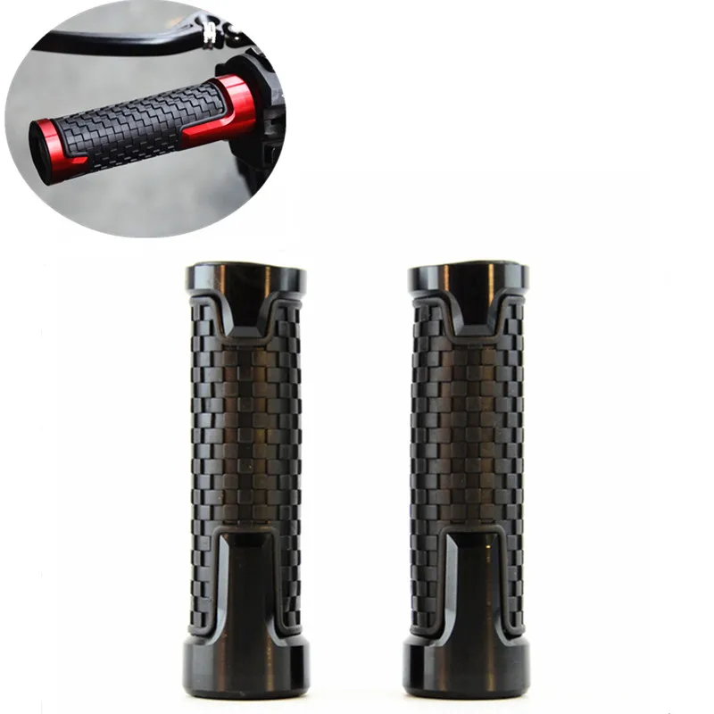 

2x CNC Motorcycle 7/8'' 22mm Handlebar Grips For Honda Yamaha R1 R3 R6 FZ1 FZ6 Suzuki GSXR Kawasaki Z800 KTM Duke Benelli TNT BN