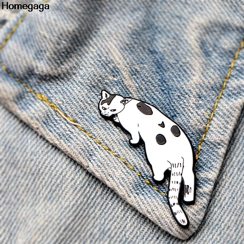 

Homegaga Sphynx cat cute Zinc alloy tie pins badges para shirt bag clothes backpack shoes brooches badges medal decoration D2068