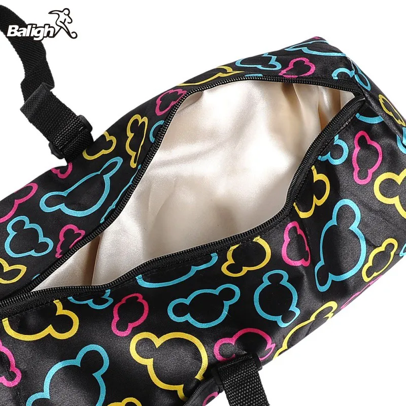 Yoga mat bag waterproof backpack shoulder messenger sport clothes duffel bag for women's fitness gym (no yoga mat)
