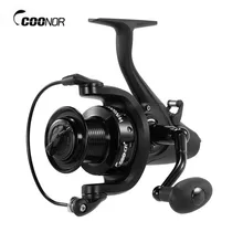COONOR 12 шариковых подшипников спиннинговая Рыболовная катушка GT 5,1: 1 левая/правая Складная ручка 5000-6000 Рыболовная катушка для карпа Pesca