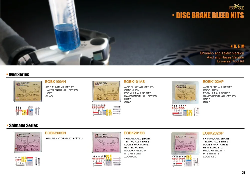 P21 BLEED KITS