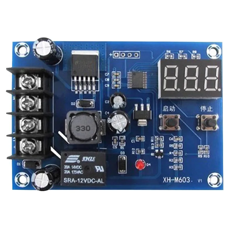 

XH-M603 Charge Control Module Switch Automatic ON/OFF 12-24V Storage Lithium Battery Protection Board