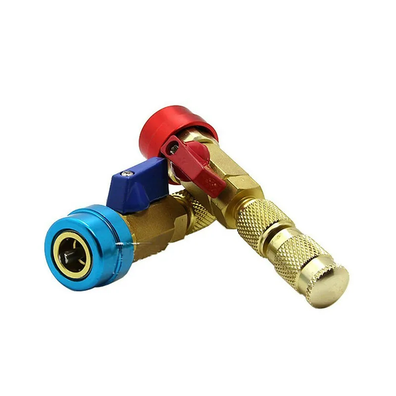 

Reclaiming The System 2pcs R134a A/C CAR Air Conditioning 1/4" SAE Valve Core Needle Replace Tools Kit