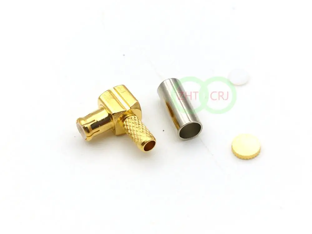1000 шт mcx правый угол для RG188 RG174 RG316 Кабельный разъем|angle|angle connectorangled cables |