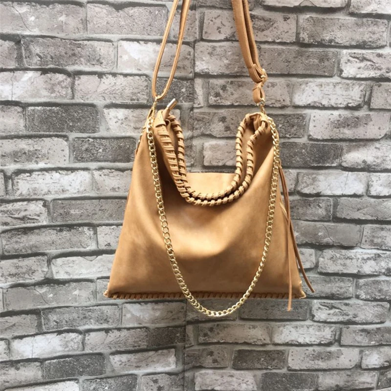 Aliexpress Women Hobos Purse Large Ping Bag Pu Leather Aliexpress Women Hobos Purse Large Ping Bag Pu Leather Chain Strap Casual Messenger Knitting Yl Gift From Reliable Hobo Suppliers On