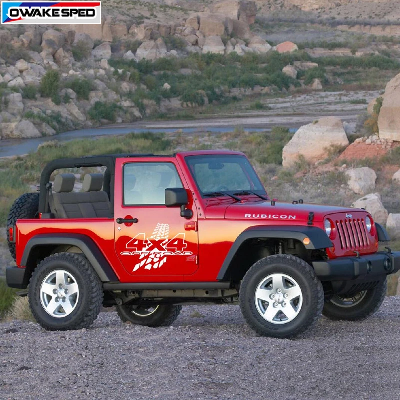 Виниловая наклейка для бездорожья 4x4 Стайлинг автомобиля боковое украшение