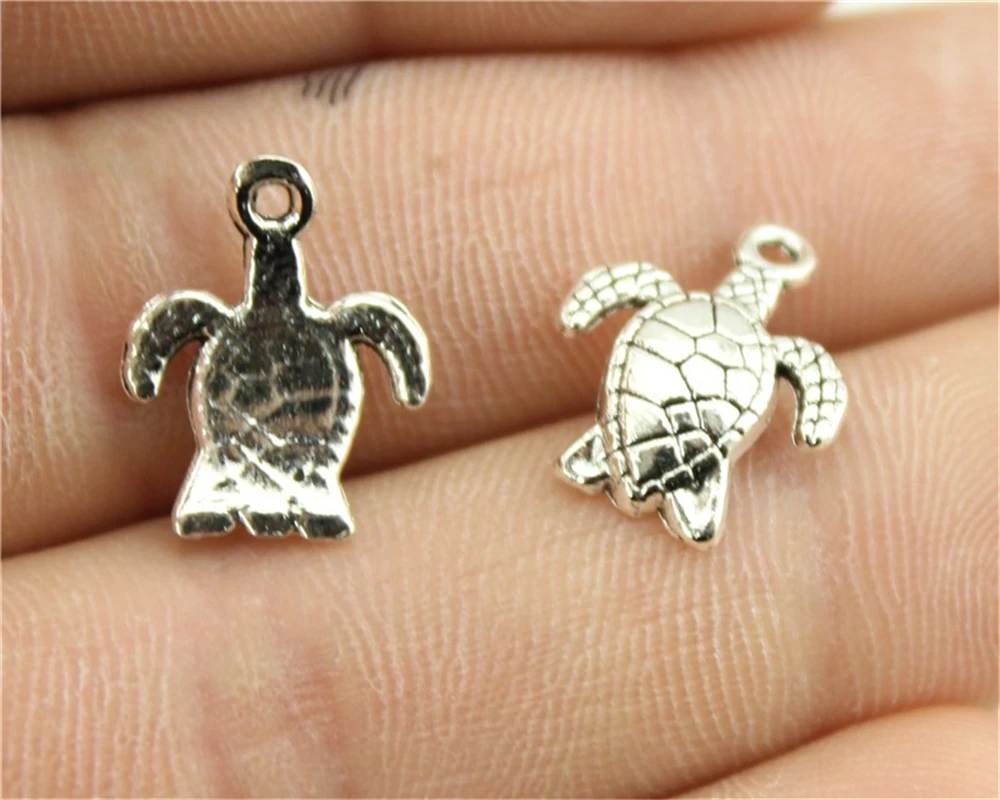 Buy WYSIWYG 20pcs 15x12mm Charm Pendants Turtle Turtle