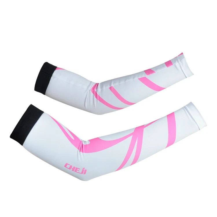 new 2014 pink cycling arm warmers women arm sleeve ciclismo armwarmers