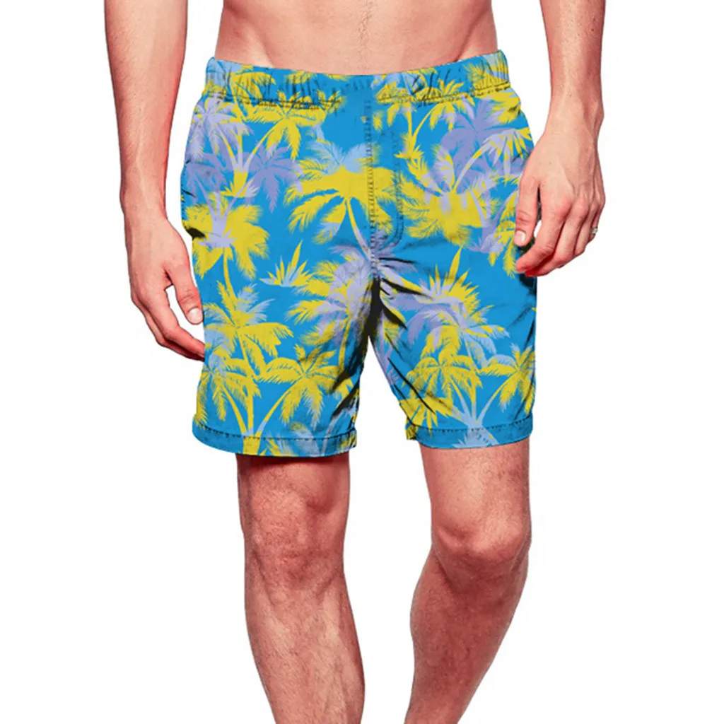 Quick Dry Summer Mens Siwmwear Mens Beach Board Shorts Briefs For Men