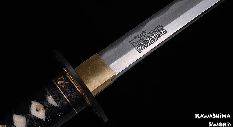 Горячая для фильма Kill Bill невесты меч катана ручной работы полный тан 1045 высокоуглеродистой стали с выгравированным узором-41 дюймов