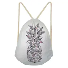 Тикин кактус мультфильм шаблон Feminina полиэстеровый мешок с кулиской мода подростков школьный рюкзак милый хорошего качества Mochila