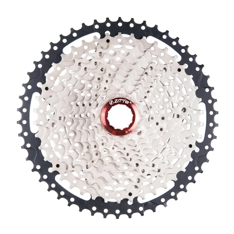 Кассета для велосипеда Freewheel 11 speed 11-50T широкий коэффициент MTB велосипед Freewheel для m7000 m8000 m9000 - Цвет: Silver