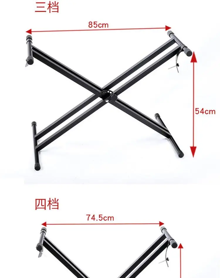 Электронный фортепиано Стенд кронштейн 61 Ключи 88 ключ универсальный Электрический пианино стенд дом X zither