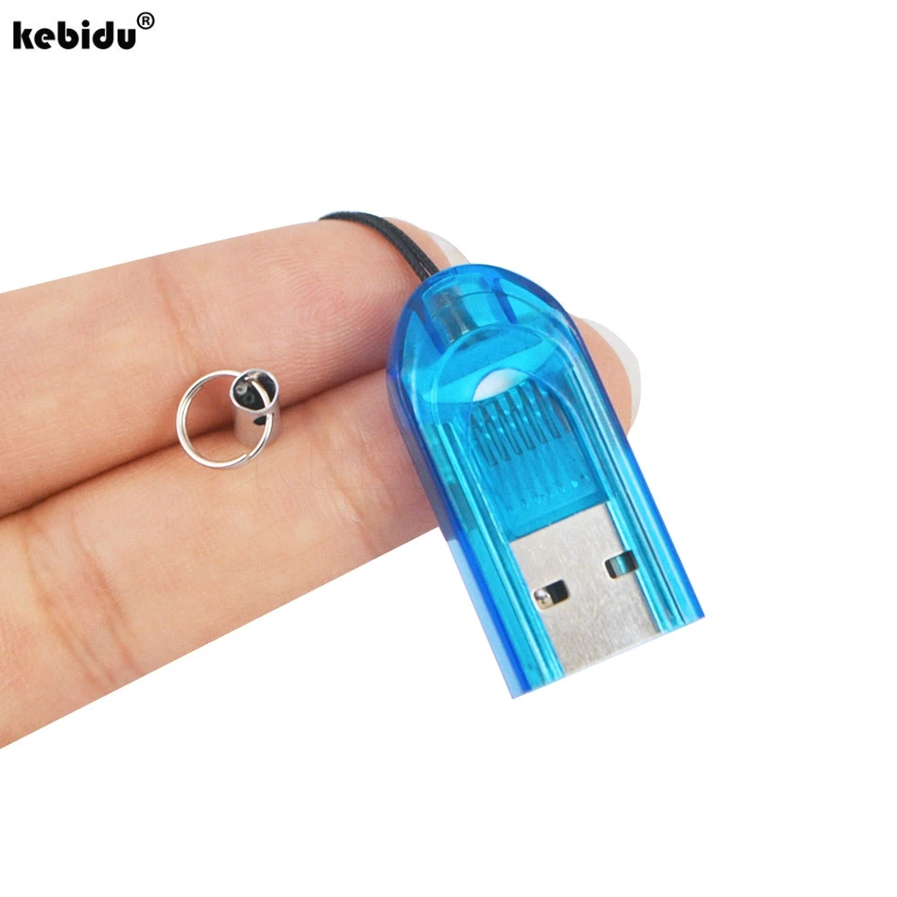 Kebidu 10 шт./партия USB 2,0 Mini MicroSD T-Flash TF кард-ридер, Micro SD tf кард-ридер лучший