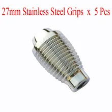 27 мм Татуировка рукоятка из нержавеющей стали с задней стволовой насадки для тату Поставка 307-7