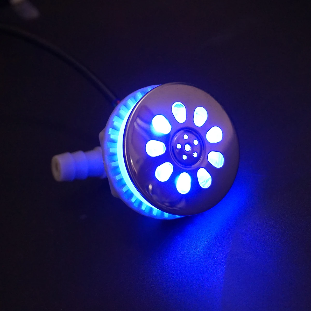 Led Bathtub Bath Tub Jacuzzi Spa Air Jet Light Rgb Chromatherapy Bubble