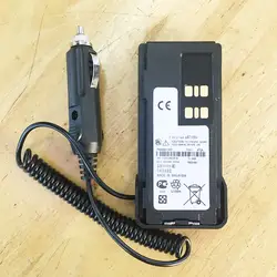 Вход DC12V автомобильное зарядное устройство eliminator для motorola dp2400 dp2600 xir p6600 p6620 walkie talkie заменить PMNN4416