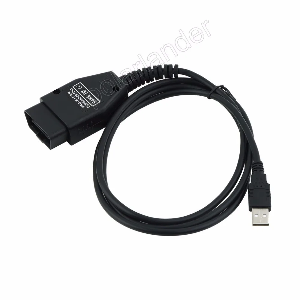 VAG K + CAN 1 4 OBD II 2 USB Диагностический кабель для автомобильного сканера