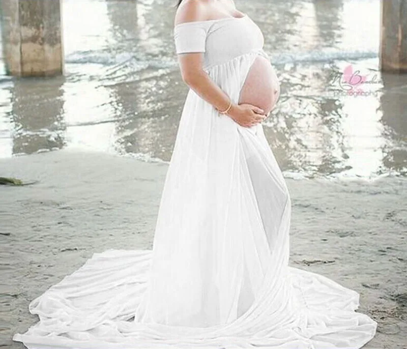 Платье для беременных реквизит для фотосессии платья для фотосессии макси платья Одежда для беременных женщин Premama Vestido