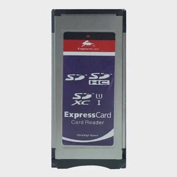 

Ultra High Speed Express Card Reader SD SDHC SDXC Card Adaptor into ExpressCard SXS Card Adapter