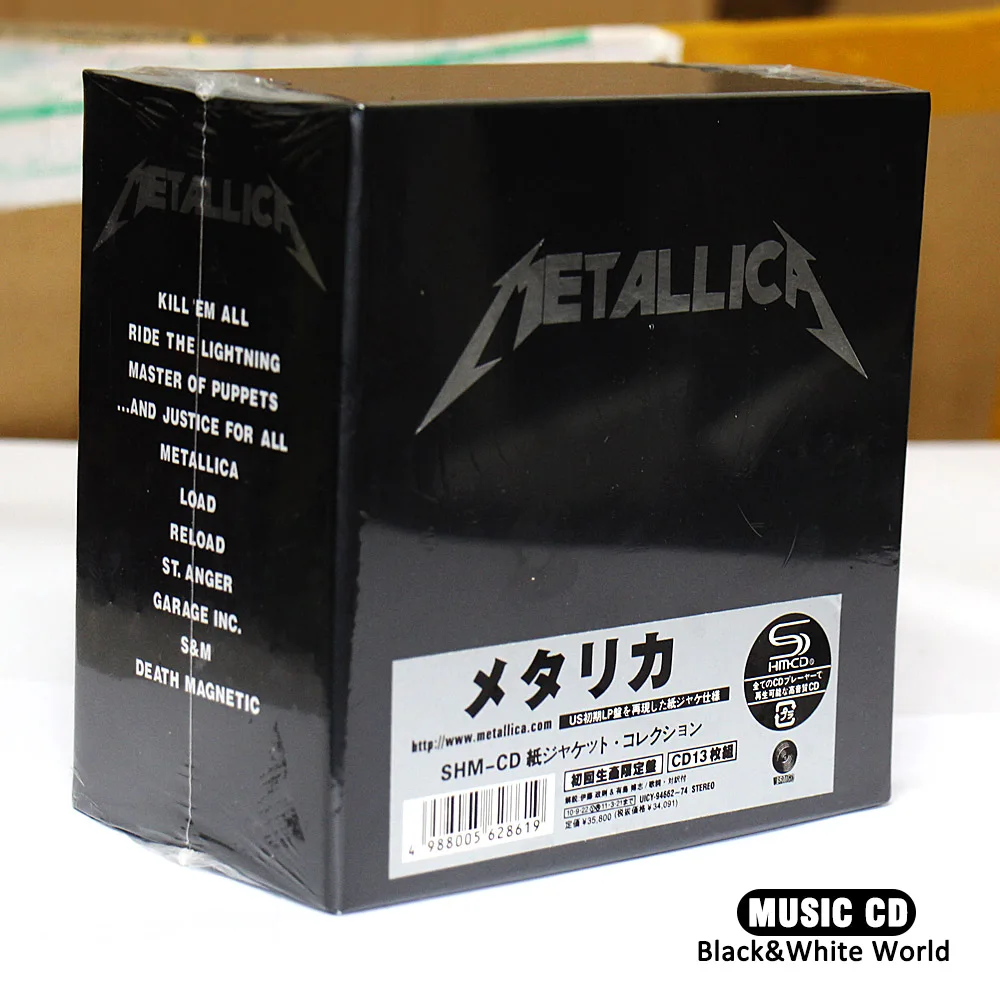 

The Metallica Album Collection 13 Album CD Box Set NEW SEALED
