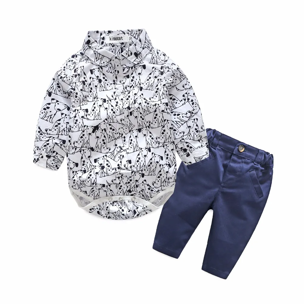 Buy Baby Boy Clothes Trousers Set Autumn Cute Dogs