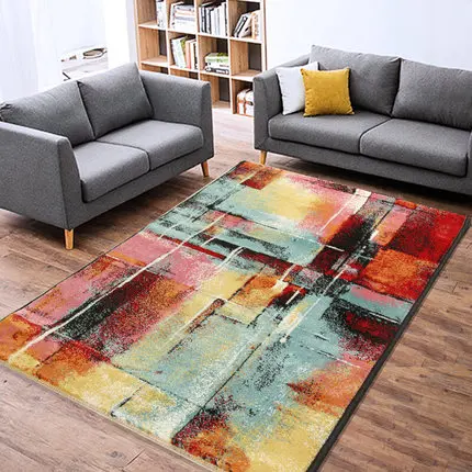 

PAYSOTA Abstract Art Carpet Bedroom Living Room Home Rectangle Mats