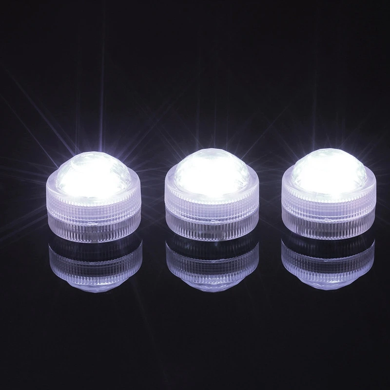 Multi Color Submersible 3LED Underwater Light Party Holiday Fish Tank Lamp Waterproof Diving lamp+Remote Control 6