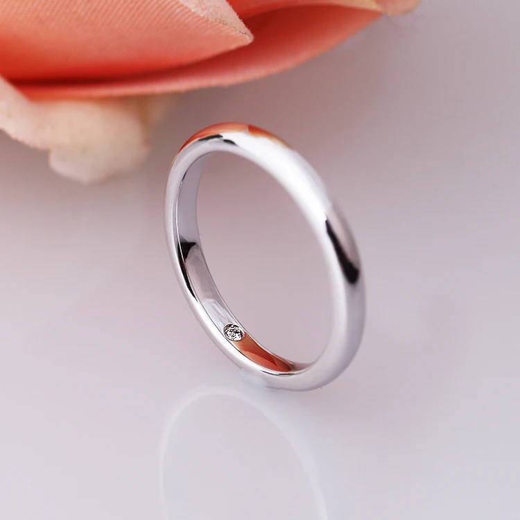 Sterling Silver Wedding Band Men S Women S Plain Ring Dfe In