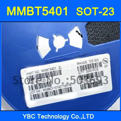 200 шт./лот SMD MMBT5401 2L полупроводниковый Триод СОТ-23