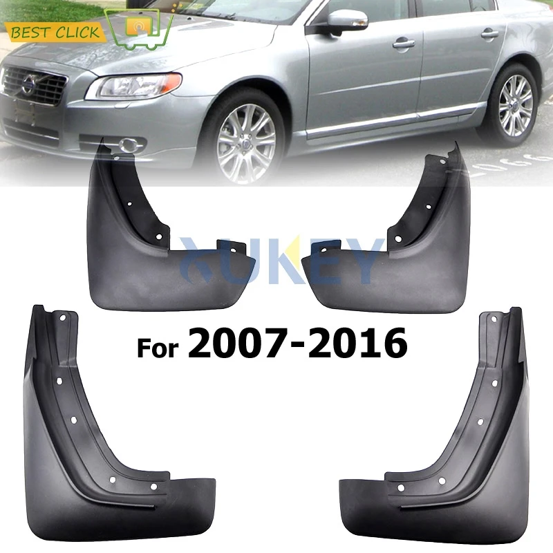 Комплект литой автомобиль брызговики для VOLVO S80 2007- брызговики брызговик крыло брызговиков 2013 2012 2011 2010