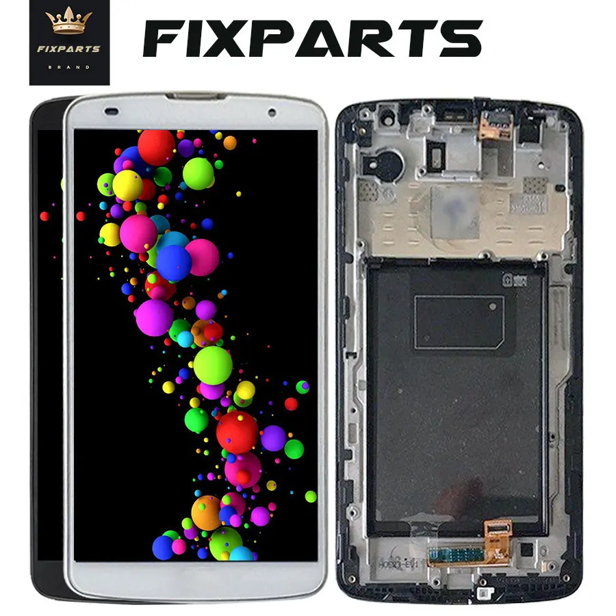 Detail Feedback Questions about Black For 5.9" LG Optimus G Pro 2 F350 LCD  Display Touch Screen Digitizer Assembly With Frame For LG D837 D838 Screen  + ...
