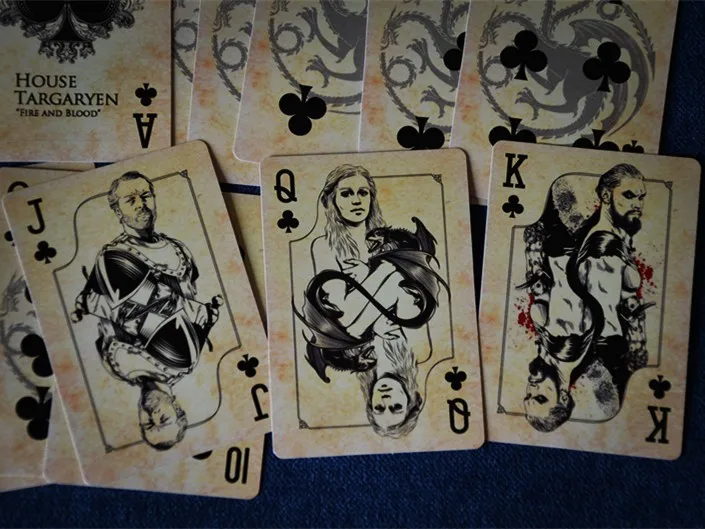 HBO ТВ серия Игра престолов покер игральные карты песнь огня и льда производные продукты Новинка Покер подарок
