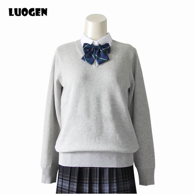 Japanese school style JK sweater uniforms men and women students