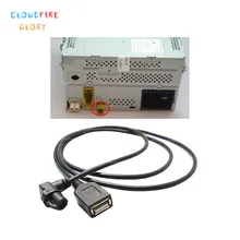 CloudFireGlory RCD510 3AD035190 Rcd510 USB жгут кабель адаптер с USB интерфейсом для VW Polo Jetta Passat Tiguan