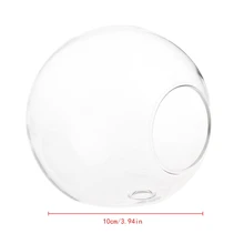 Настенный круглый стеклянный цветочный горшок ваза-Террариум контейнер садовый декор Садовые принадлежности