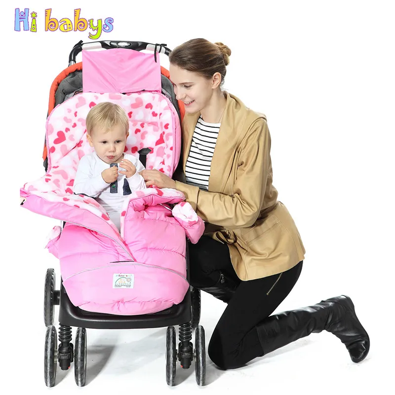 

Warmer Newborn Envelope Cocoon Baby Stroller Sleeping Bag Winter Thick Baby Cocoon for Stroller Infant Windproof Sleep Sacks