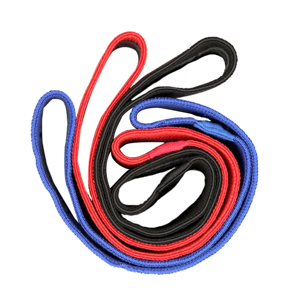 Body Building Pilates Yoga Resistance Bands Elastic Hip Circle Fitness Squat Resistance Bands Circle Yoga Stretch Belt