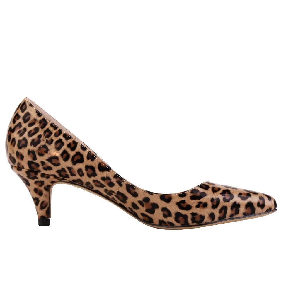 LOSLANDIFEN/Модные женские Брендовые женские туфли-лодочки на низком каблуке с леопардовым принтом из искусственной кожи с открытым носком на высоком каблуке 6 см, Колготки с рисунком Клубные ботинки большой размер 35–42
