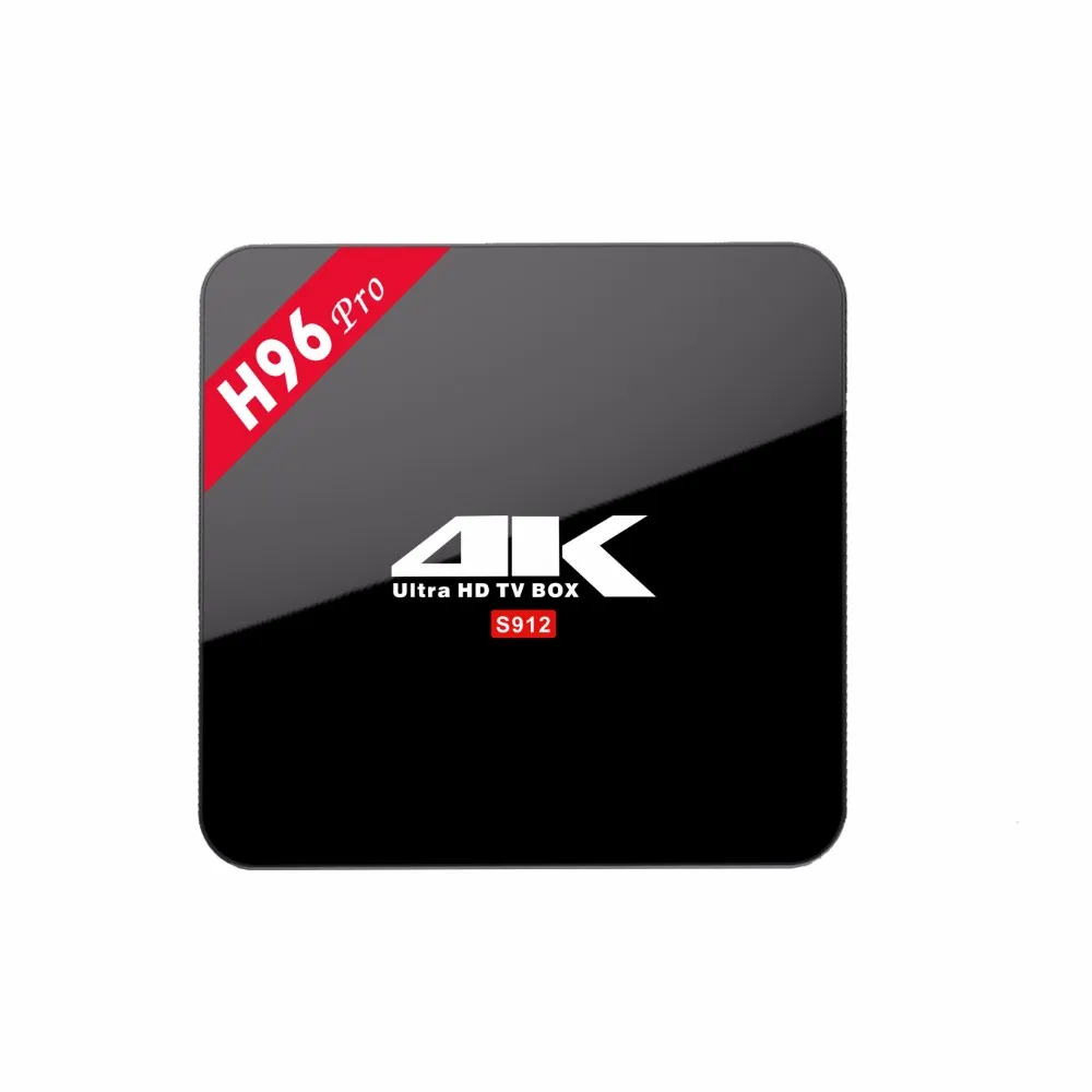 

Android TV Box H96Pro (3GB/16GB) Octa-Core Amlogic S912 64bit Android 6.0 BT4.0 Smart TV Box 4K media player